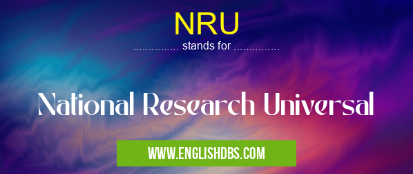 NRU