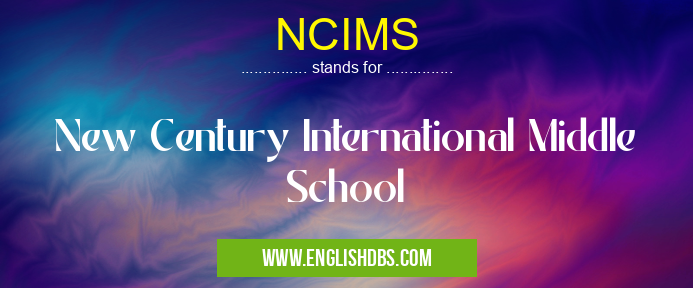 NCIMS