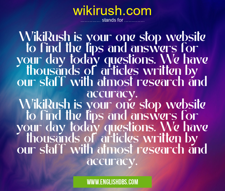 wikirush.com