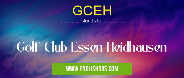 GCEH