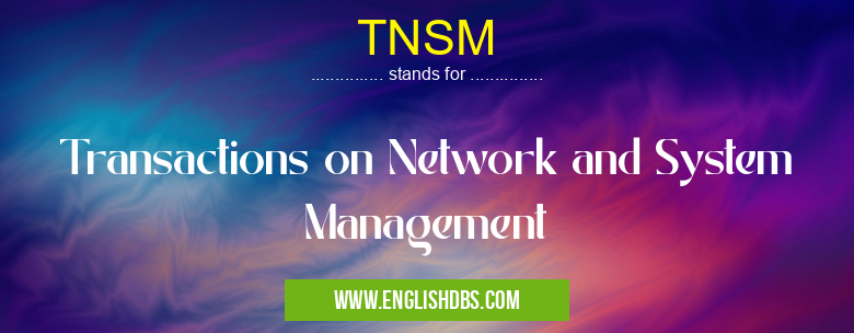 TNSM