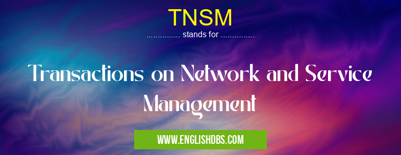 TNSM