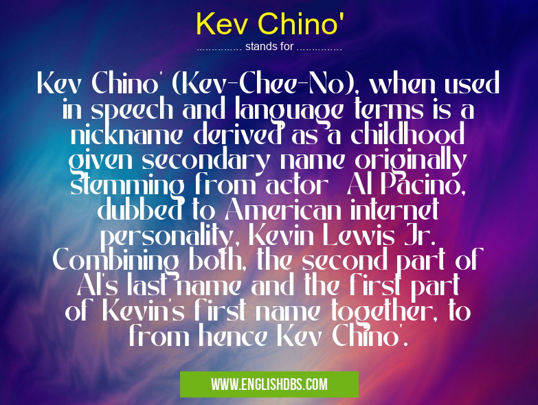 Kev Chino'