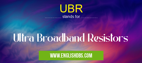 UBR