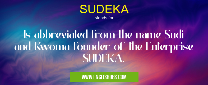 SUDEKA