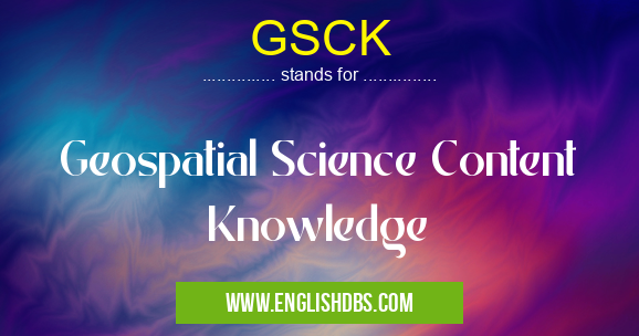 GSCK