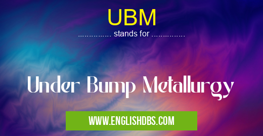 UBM