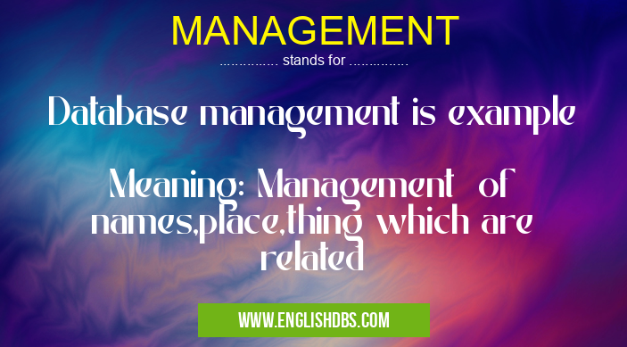 MANAGEMENT