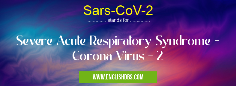 Sars-CoV-2