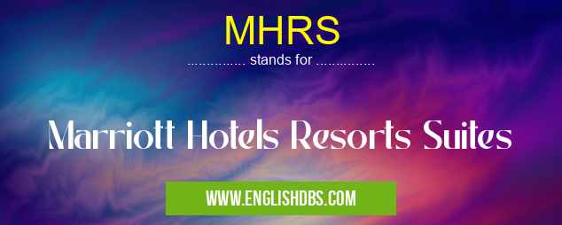 MHRS