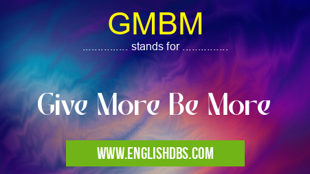 GMBM