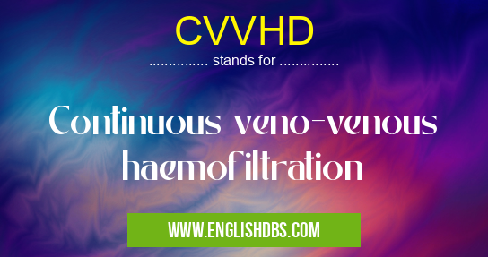 CVVHD