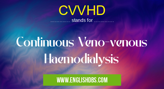 CVVHD