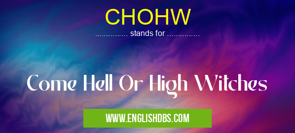 CHOHW