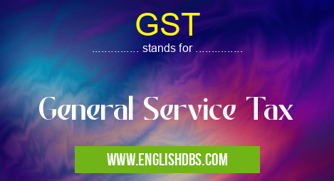 GST