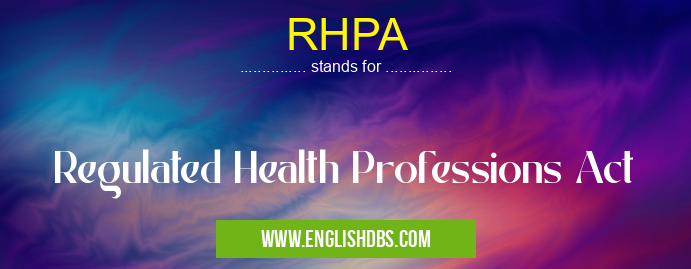 RHPA