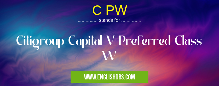 C PW