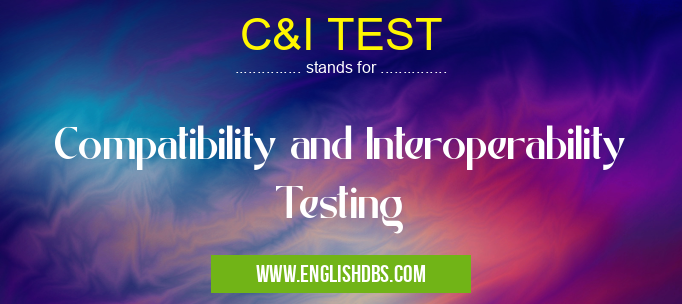 C&I TEST