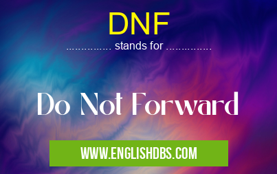 DNF