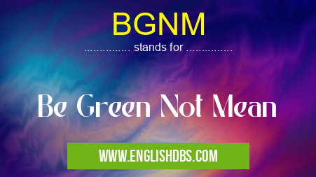 BGNM