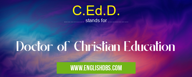 C.Ed.D.