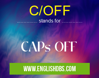 C/OFF