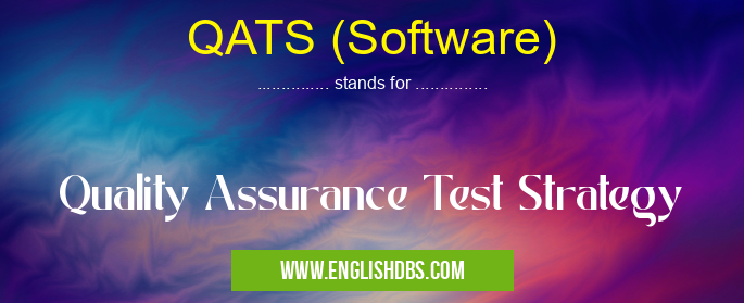 QATS (Software)