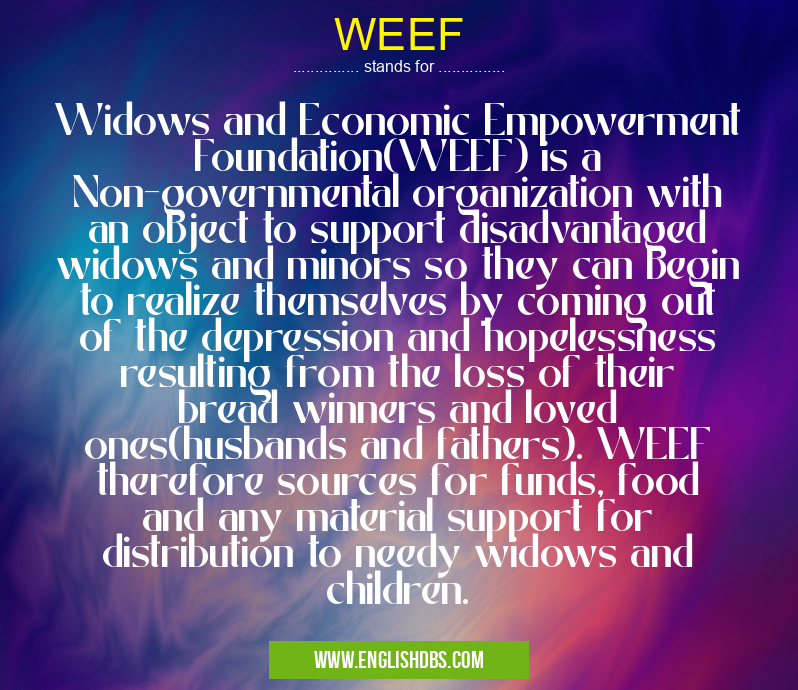 WEEF