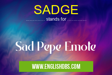 SADGE