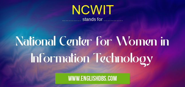 NCWIT