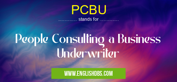 PCBU