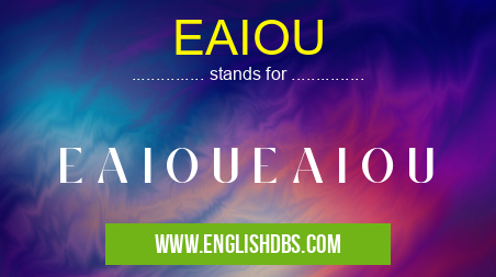 EAIOU