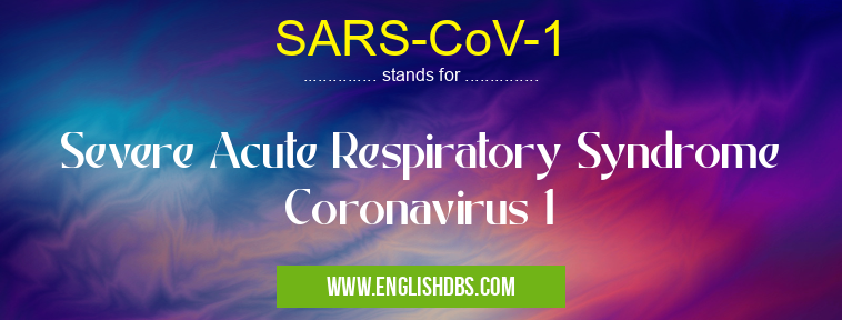 SARS-CoV-1