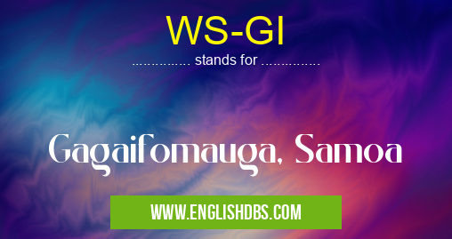 WS-GI