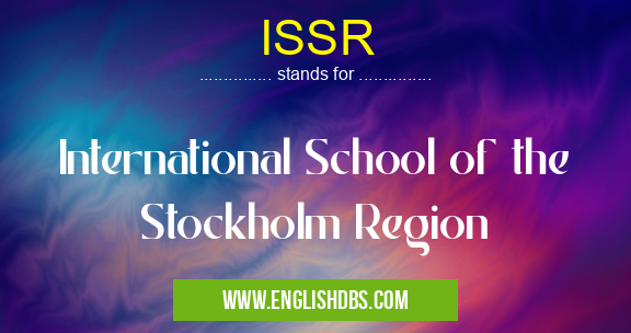 ISSR