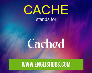 CACHE