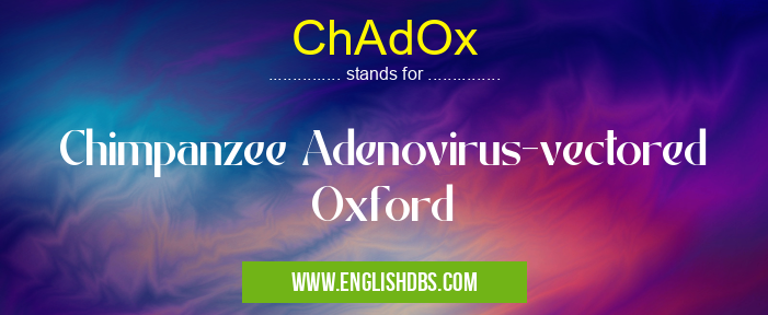 ChAdOx