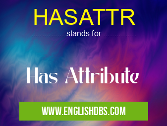 HASATTR