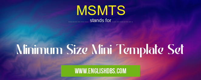 MSMTS