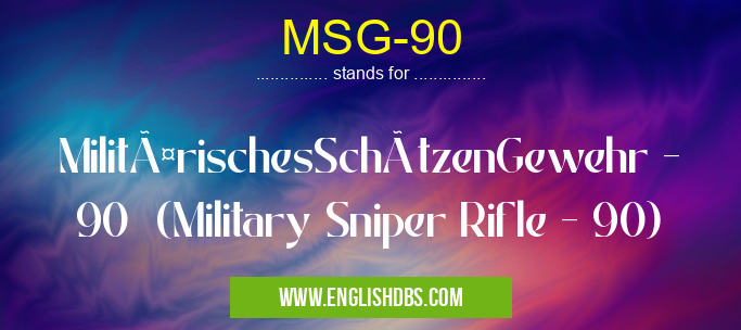 MSG-90