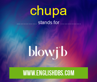 chupa