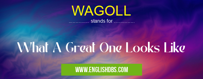 WAGOLL