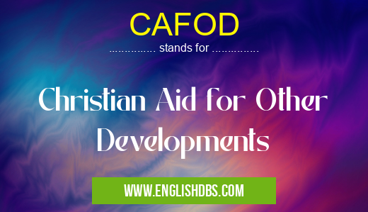 CAFOD