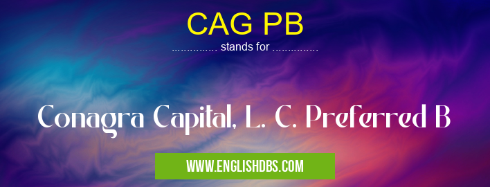 CAG PB