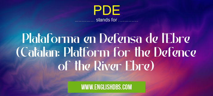 PDE