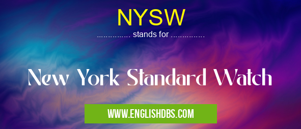 NYSW