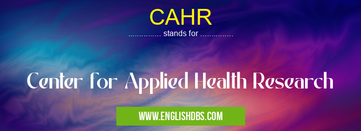 CAHR