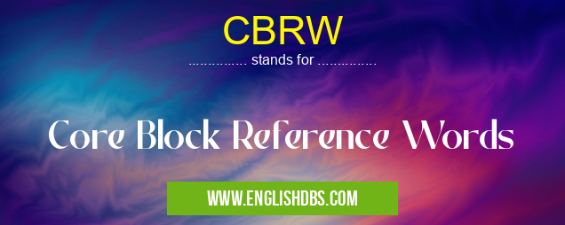 CBRW