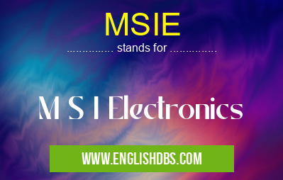 MSIE