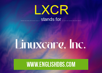 LXCR